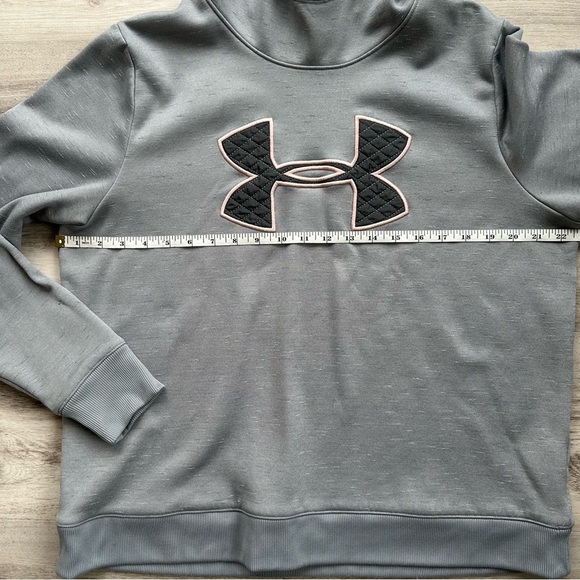 Under Armour Women’s Gray Hoodie Sweater - Picture 4 of 6